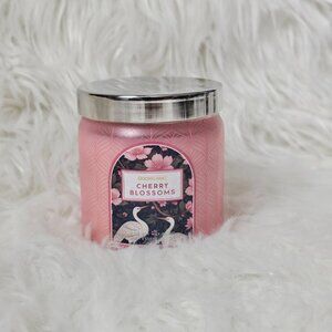 GooseCreek Cherry Blossom Soy Wax Essential Oils Jar Candle NEW